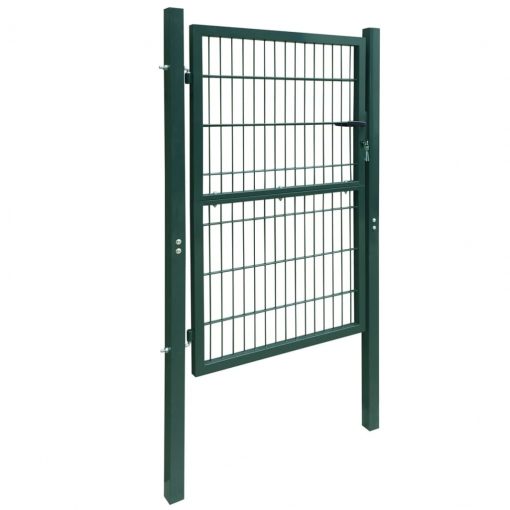 2D ograjna vrata (enojna) zelena 106x190 cm