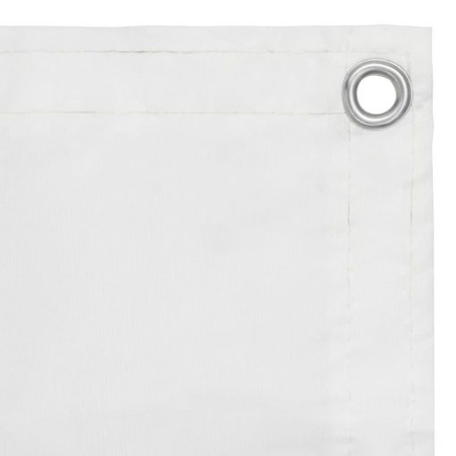 Balkonsko platno belo 120x300 cm oksford blago