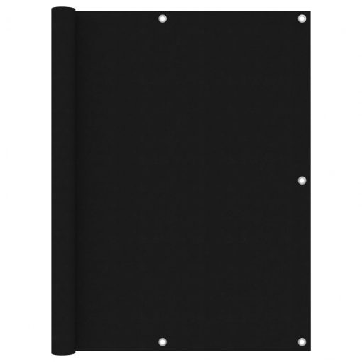 Balkonsko platno črno 120x300 cm oksford blago