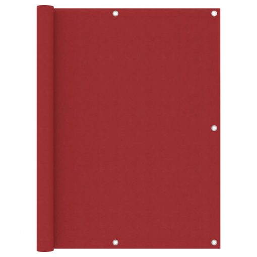 Balkonsko platno rdeče 120x400 cm oksford blago
