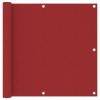 Balkonsko platno rdeče 90x600 cm oksford blago