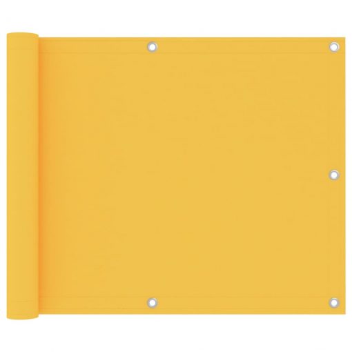 Balkonsko platno rumeno 75x300 cm oksford blago