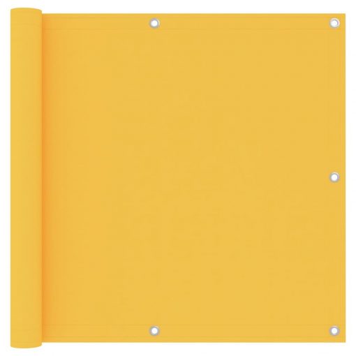 Balkonsko platno rumeno 90x400 cm oksford blago