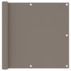 Balkonsko platno taupe 90x300 cm oksford blago