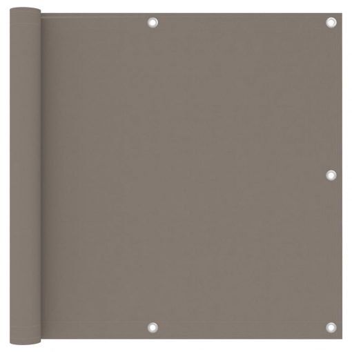 Balkonsko platno taupe 90x300 cm oksford blago