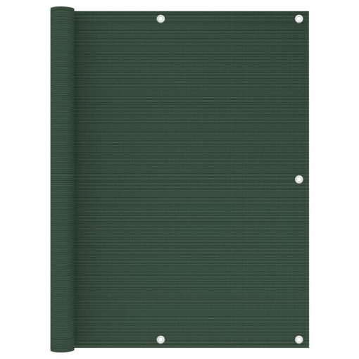 Balkonsko platno temno zeleno 120x400 cm HDPE