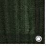 Balkonsko platno temno zeleno 90x400 cm HDPE