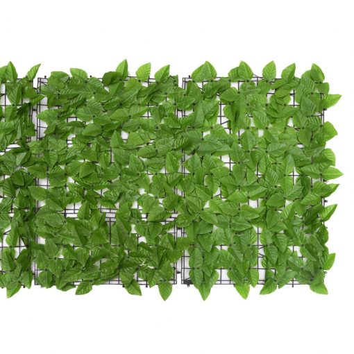 Balkonsko platno z zelenim listjem 500x75 cm