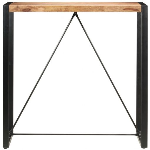 Barska miza 110x60x110 cm iz trdnega palisandra