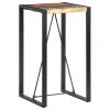Barska miza 60x60x110 cm iz trdnega predelanega lesa