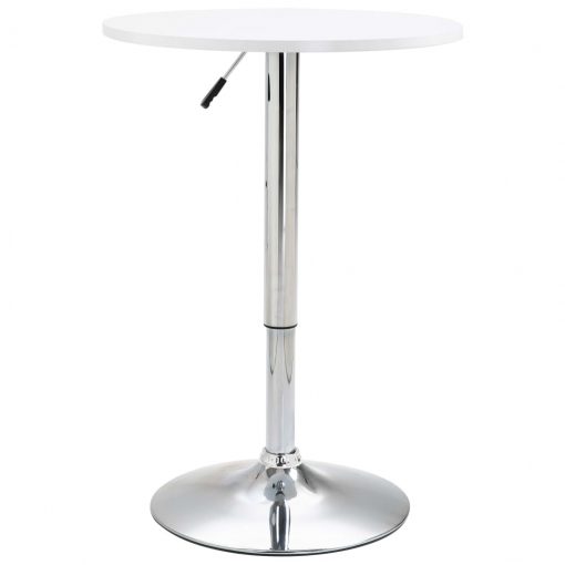Barska miza bela Ø60 cm mediapan
