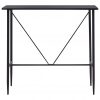 Barska miza črna 120x60x110 cm mediapan