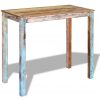 Barska miza iz trdnega predelanega lesa 115x60x107 cm