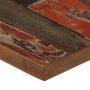 Barska miza iz trdnega predelanega lesa 150x70x107 cm večbarvna