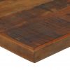 Barska miza trden predelan les temno rjava 150x70x107 cm