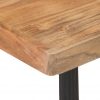 Bistro miza 60x60x76 cm trden akacijev les