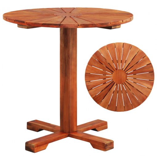 Bistro miza 70x70 cm trden akacijev les