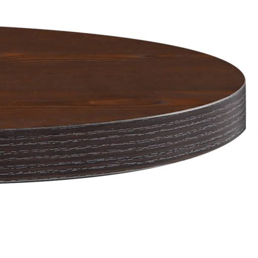 Bistro miza temno rjava 60 cm mediapan