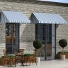 Bistro tenda 300x120 cm modra in bela