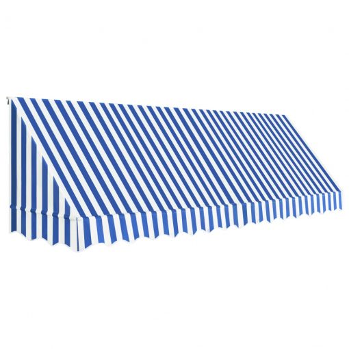 Bistro tenda 400x120 cm modra in bela