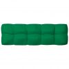 Blazina za kavč iz palet zelena 120x40x10 cm