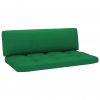 Blazine za kavč iz palet 2 kosa zelene