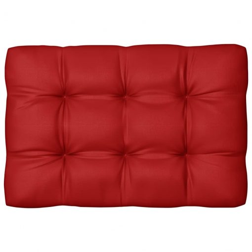Blazine za kavč iz palet 5 kosov rdeče
