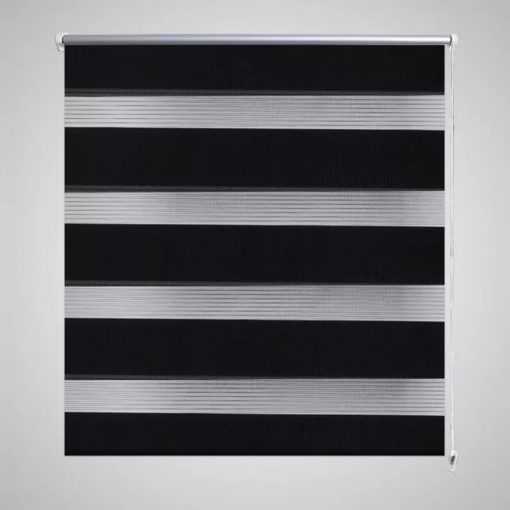 Črtasti Zebra Rolo / Senčilo velikost 80 x 175 cm Črna barva