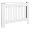 Dekorativen Pokrov/Omarica za Radiator 112 cm MDF Bele Barve