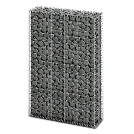 Gabion košara s pokrovi pocinkana žica 150 x 100 x 30 cm