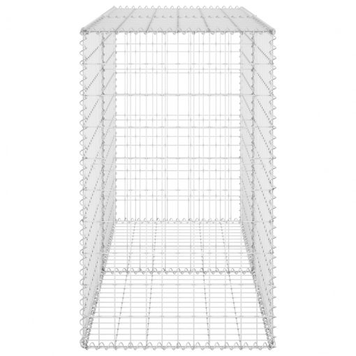 Gabionska stena s pokrovi iz pocinkanega jekla 150x60x100 cm