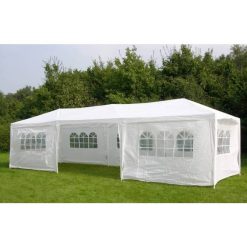 HI Vrtni šotor s stranicami 3x9 m bel