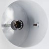 Industrijska viseča svetilka 25 W bela okrogla les 32 cm E27