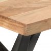 Jedilna miza 120x60x76 cm trden akacijev les