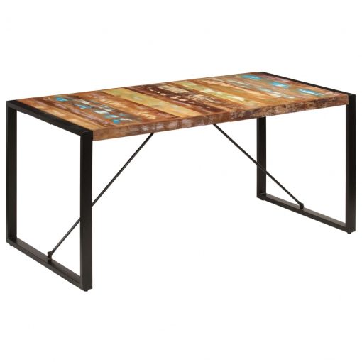Jedilna miza 160x80x75 cm trden predelan les
