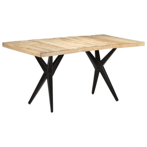 Jedilna miza 160x80x76 cm robusten mangov les
