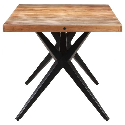 Jedilna miza 160x80x76 cm trden akacijev les