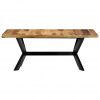Jedilna miza 180x90x75 cm trden palisander