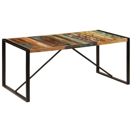 Jedilna miza 180x90x75 cm trden predelan les