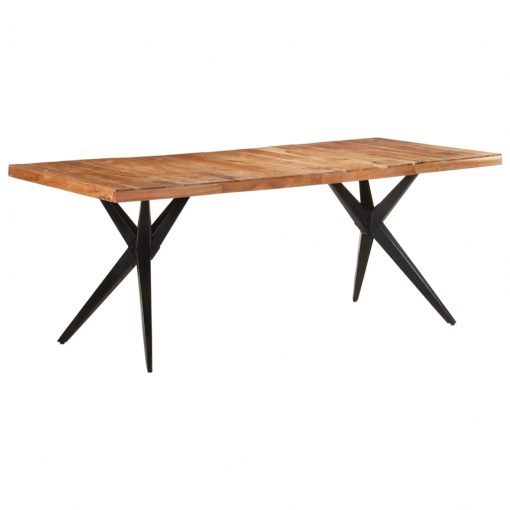 Jedilna miza 200x90x76 cm trden akacijev les