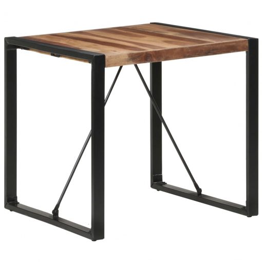 Jedilna miza 80x80x75 cm trden les s finišem iz palisandra