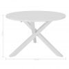 Jedilna miza MDF 120x75 cm bela