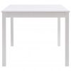 Jedilna miza bela 180x90x73 cm borovina
