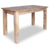 Jedilna miza iz masivnega predelanega lesa 120x60x77 cm