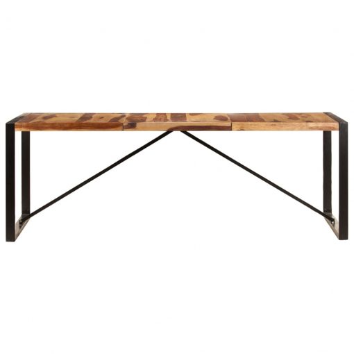 Jedilna miza iz trdnega palisandra 220x100x75 cm