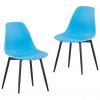 Jedilni stoli 2 kosa modri PP