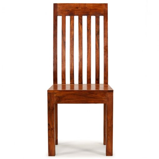 Jedilni stoli 2 kosa trden les in palisander moderne oblike