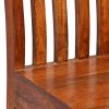 Jedilni stoli 2 kosa trden les in palisander moderne oblike