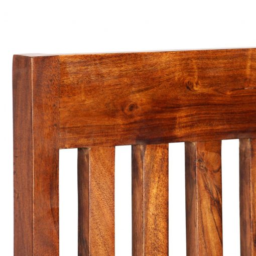 Jedilni stoli 4 kosi trden les in palisander moderne oblike