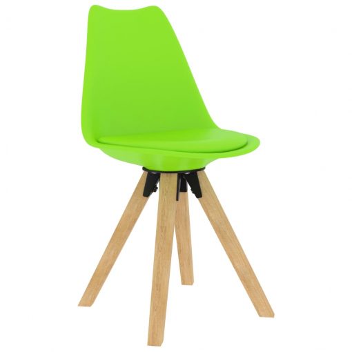 Jedilni stoli 4 kosi zeleni